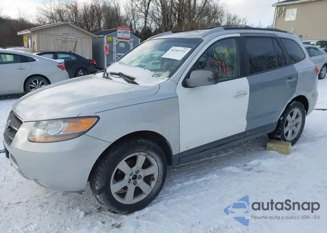 2007 Hyundai Santa Fe Limited/Se z USA, uszkodzony, nr VIN 5NMSH73E97H000669